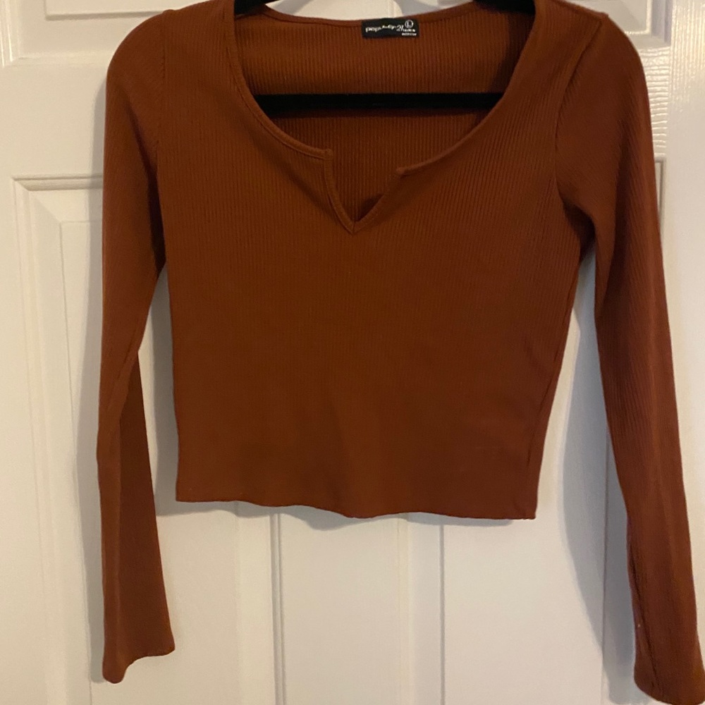 Chestnut colored cropped too